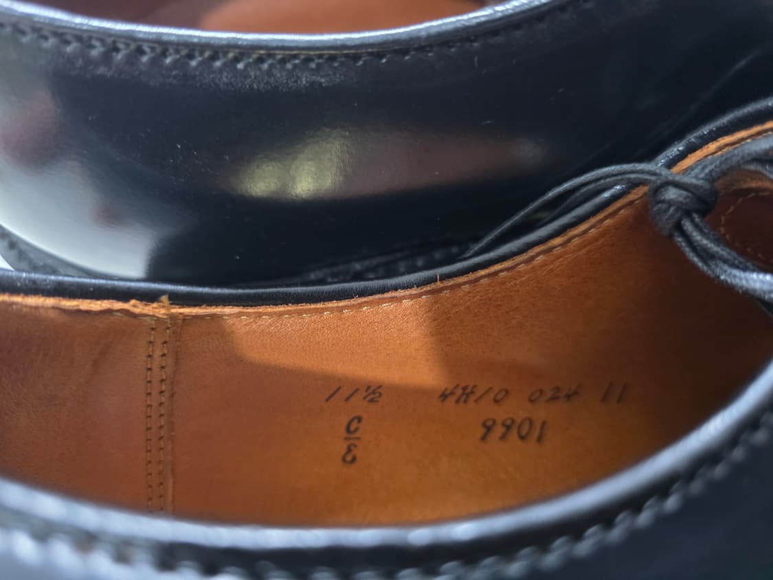 [새상품] 알든 9901 US 11.5 E 295 팝니다 상품이미지4