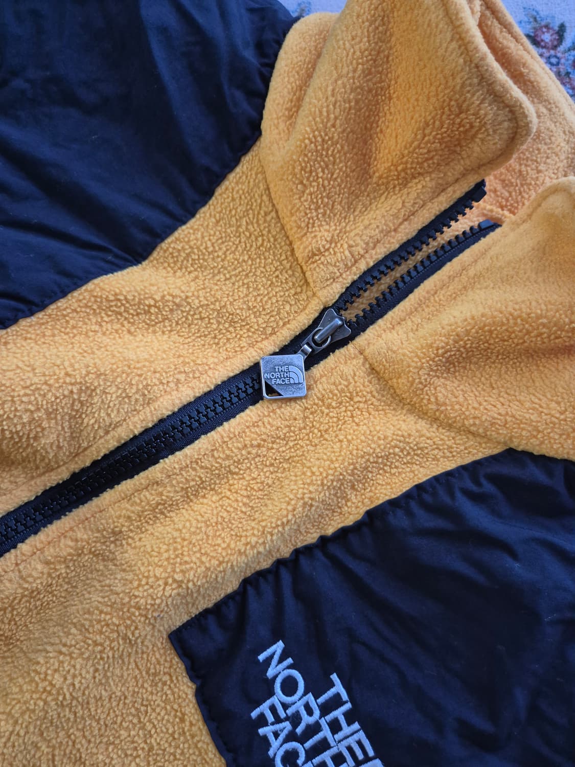 90s 노스페이스 반집업 후리스. 상품이미지5