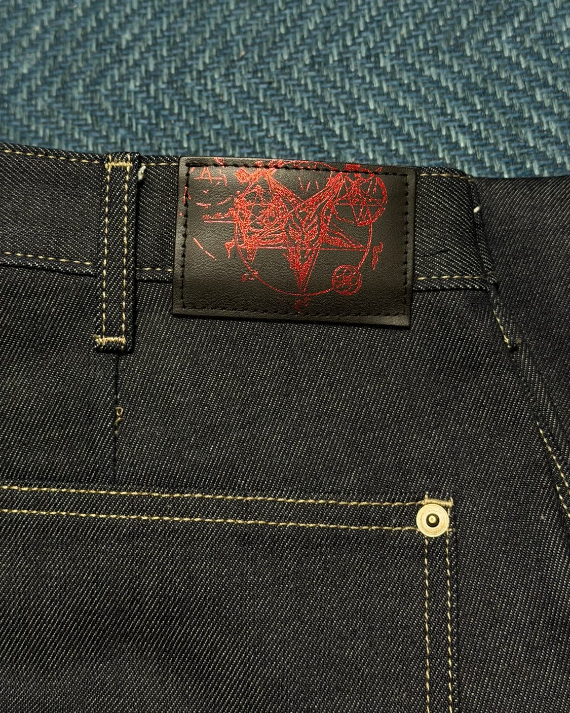 emostanceclub 재패니스 와이드 배기진 2사이즈 상품이미지5