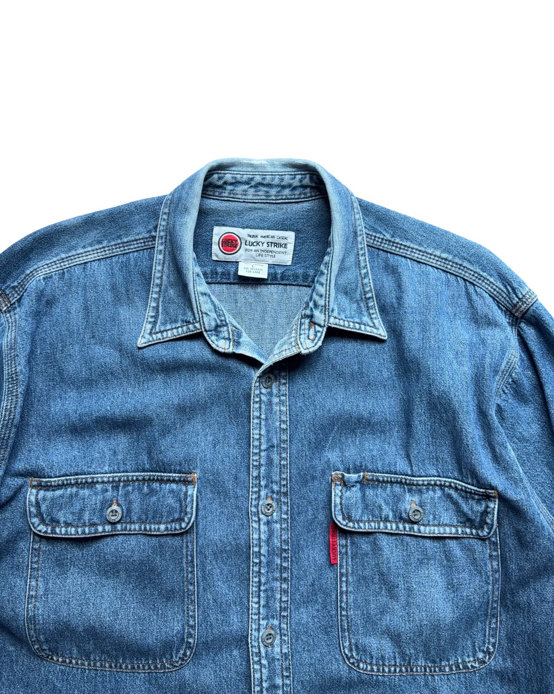 Lucky Strike denim shirt 상품이미지2
