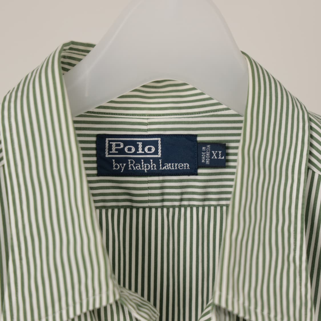폴로 퍼플로고 그린 스트라이프 셔츠 상품이미지4