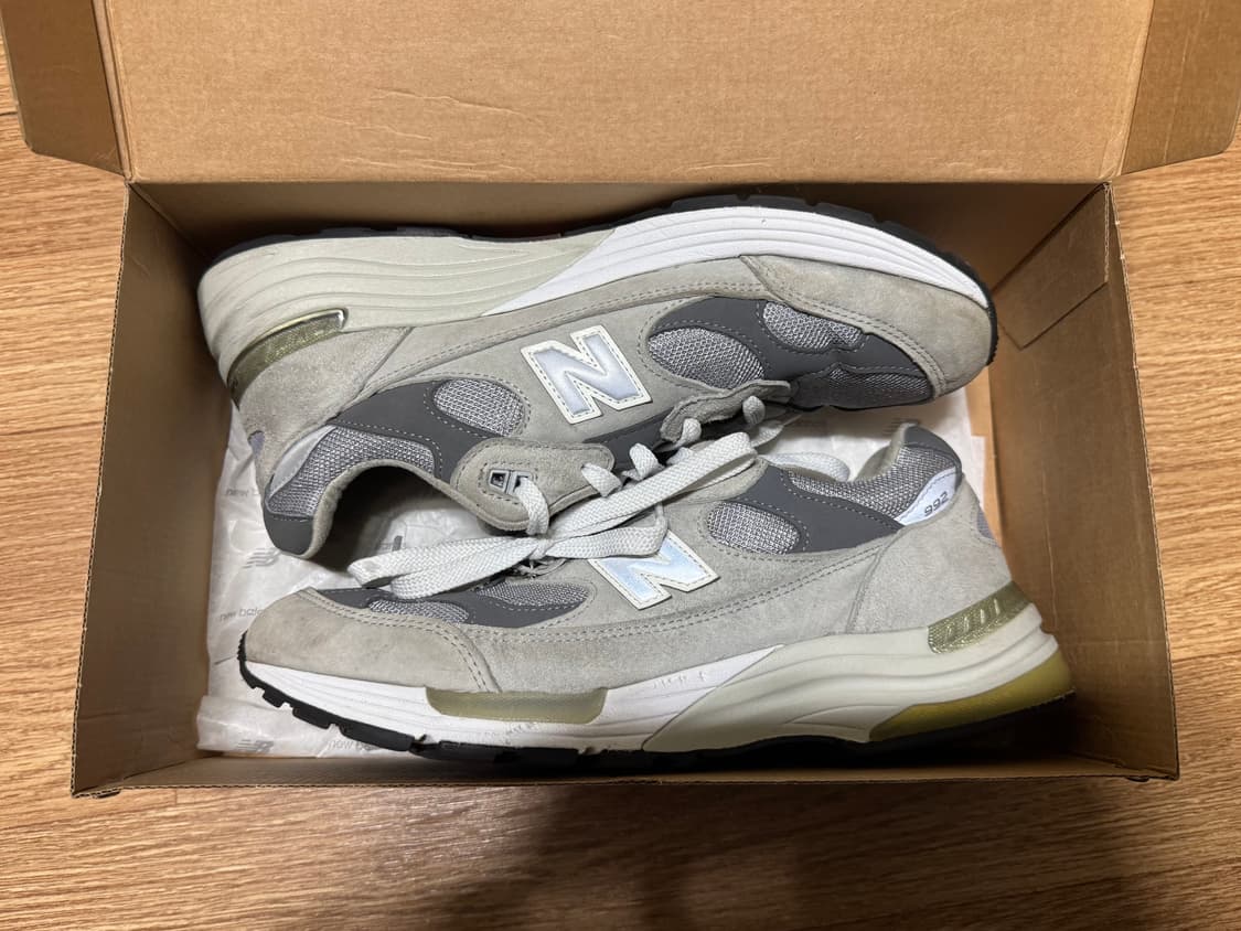 [290]뉴발란스992구형 그레이 D스탠다드 상품이미지1