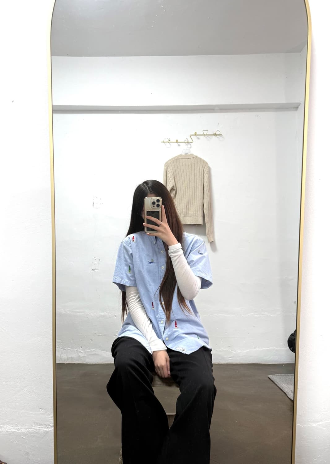 랄프로렌 클래식핏 셔츠 L 사이즈 상품이미지4