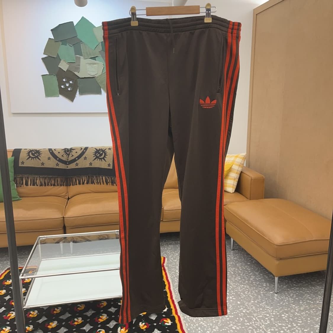 아디다스 00's Y2K 흑탭 파이어버드 트랙팬츠 105 C06595 상품이미지3