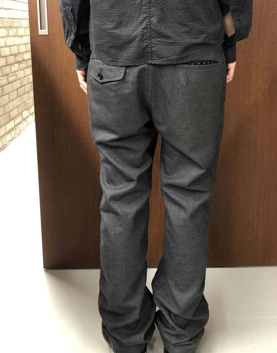 Comme des garcons  셔링 도트 팬츠 S 상품이미지2