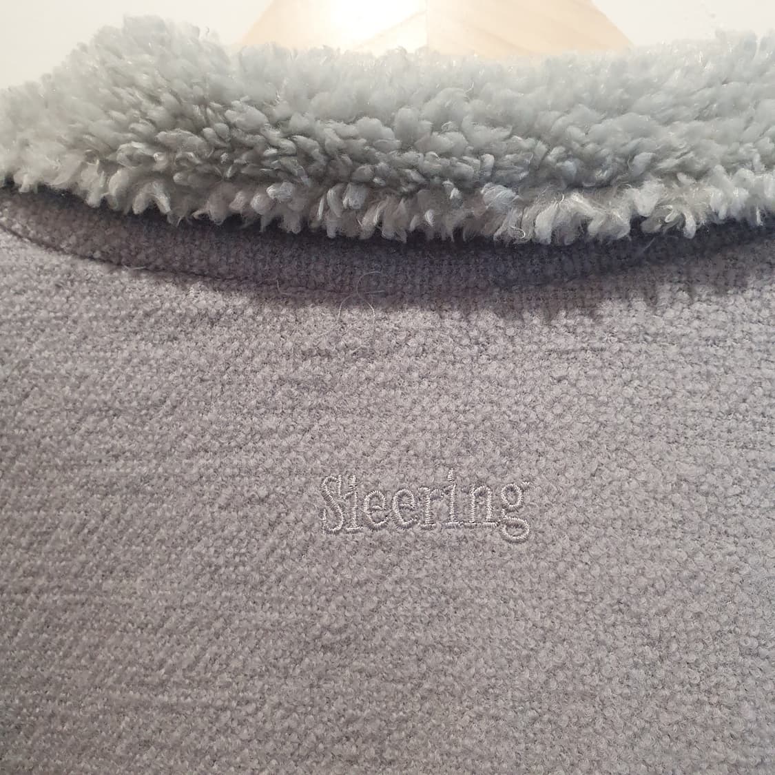 sieering 뽀글이 안감 집업 코트 시어링 상품이미지5