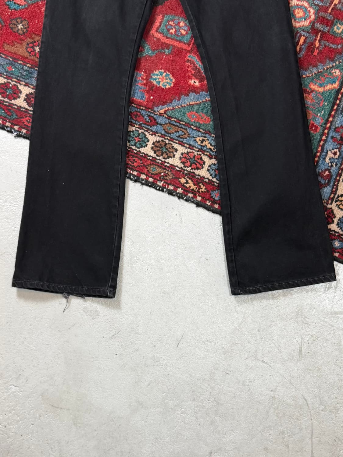 00's 리바이스 517 블랙 부츠컷 플레어진 상품이미지7