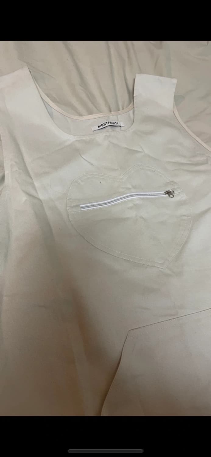 나이트프루티 하트 포켓 앞치마 상품이미지3