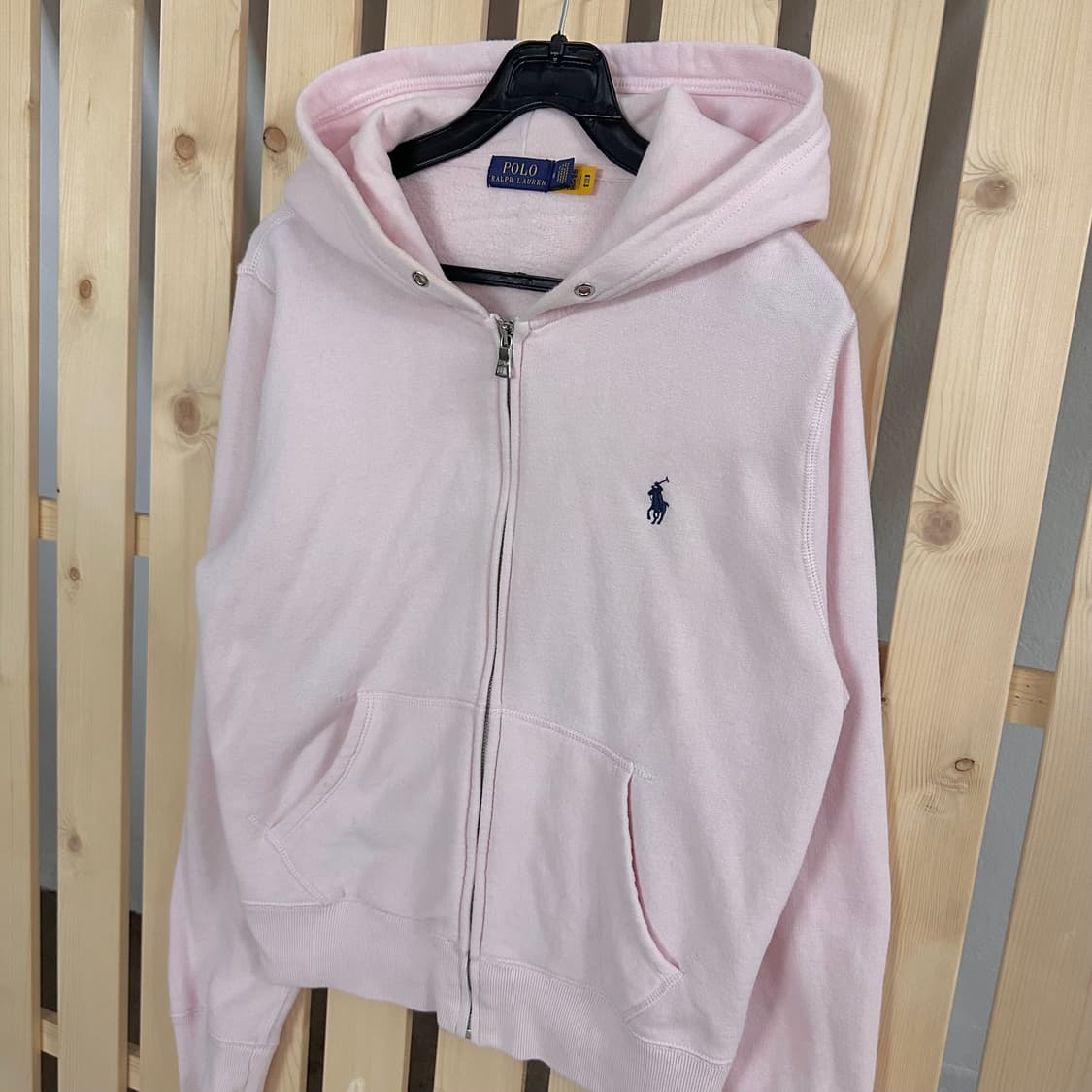 (M) 폴로 랄프로렌 베이비 핑크 후드집업 상품이미지2