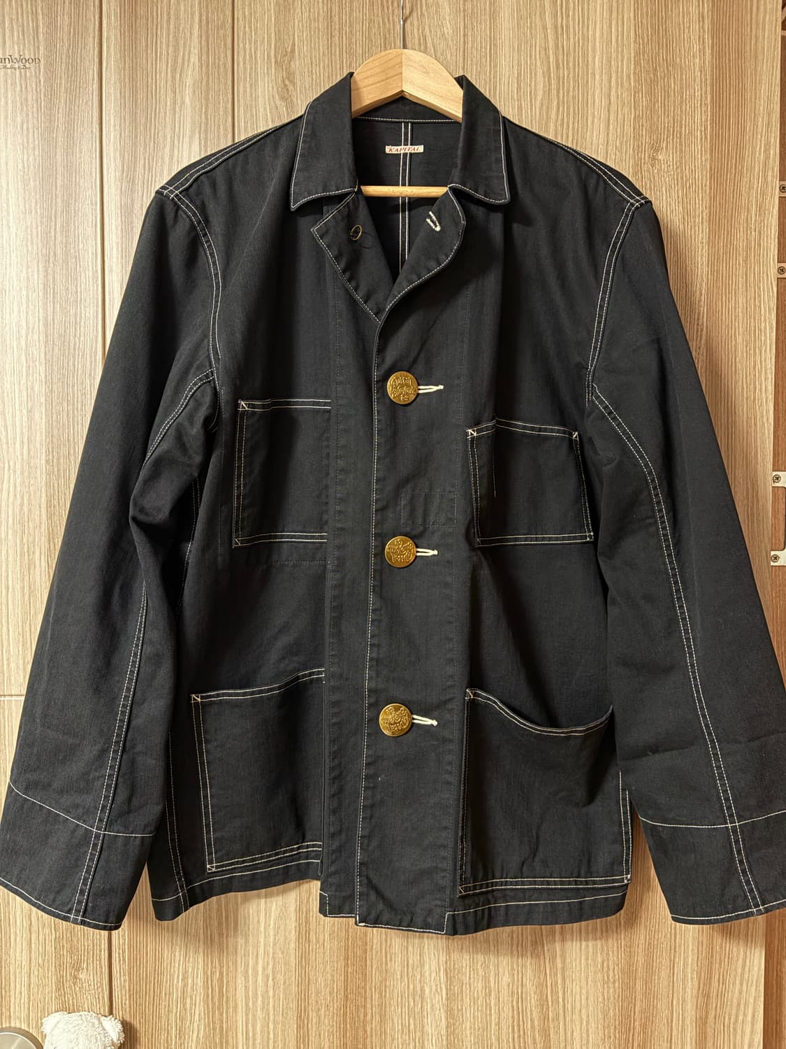 캐피탈 블루핸즈 흑청 자켓 4size 상품이미지1
