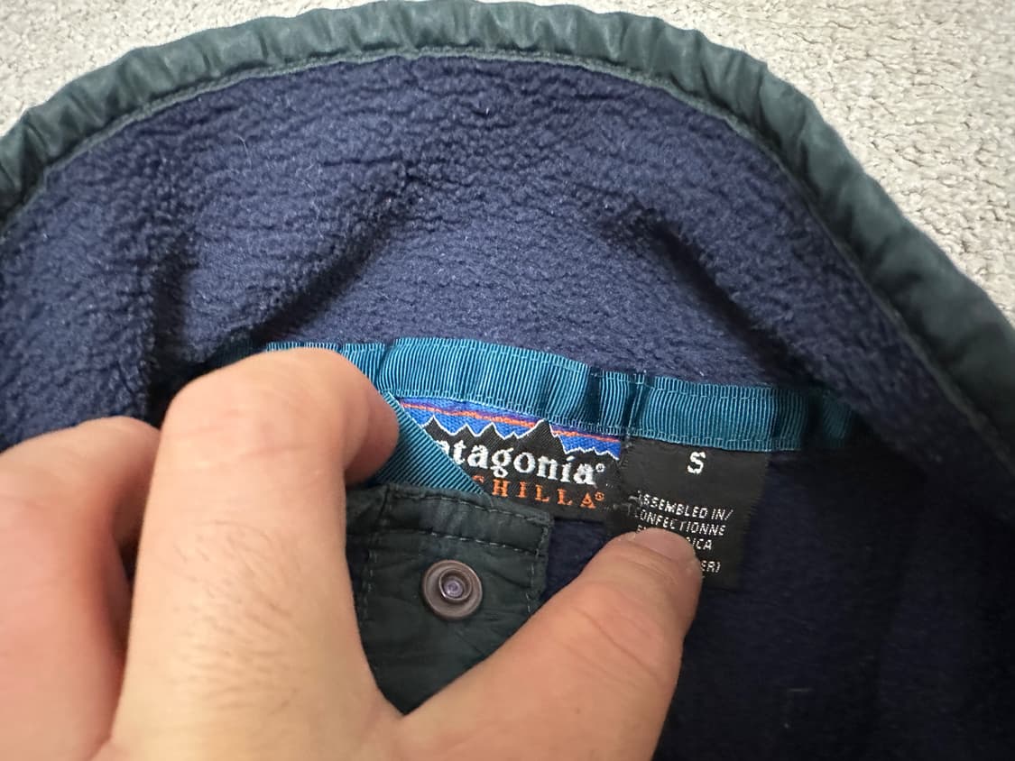 파타고니아 신칠라 90s 자메이카 usa 네이비 색상 95-100 상품이미지5