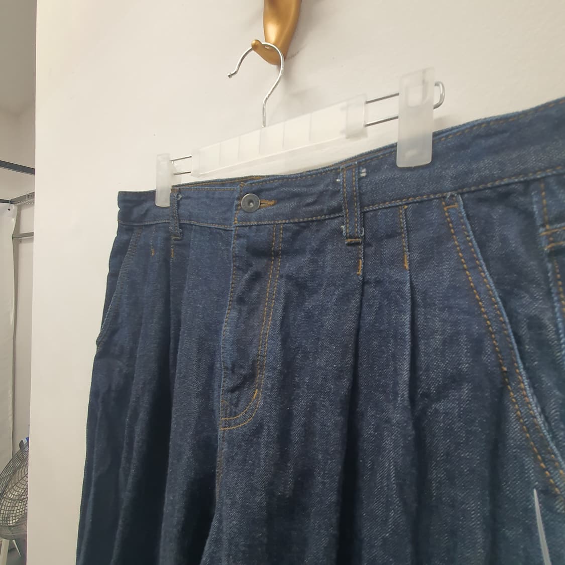 비슬로우 투턱 셀비지데님 상품이미지3