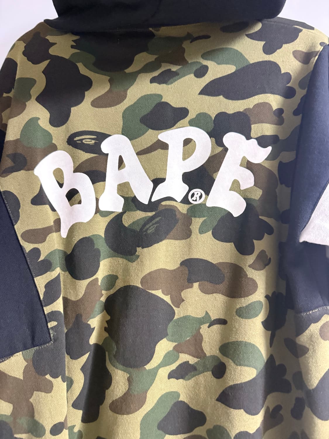 [유일매물]Bape camo hoodie, 베이프 카모플라쥬 후드집업 상품이미지3