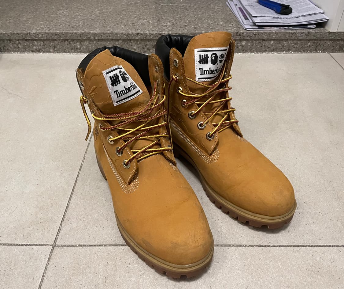 팀버랜드 베이프 언디핏 콜라보 부츠 상품이미지1