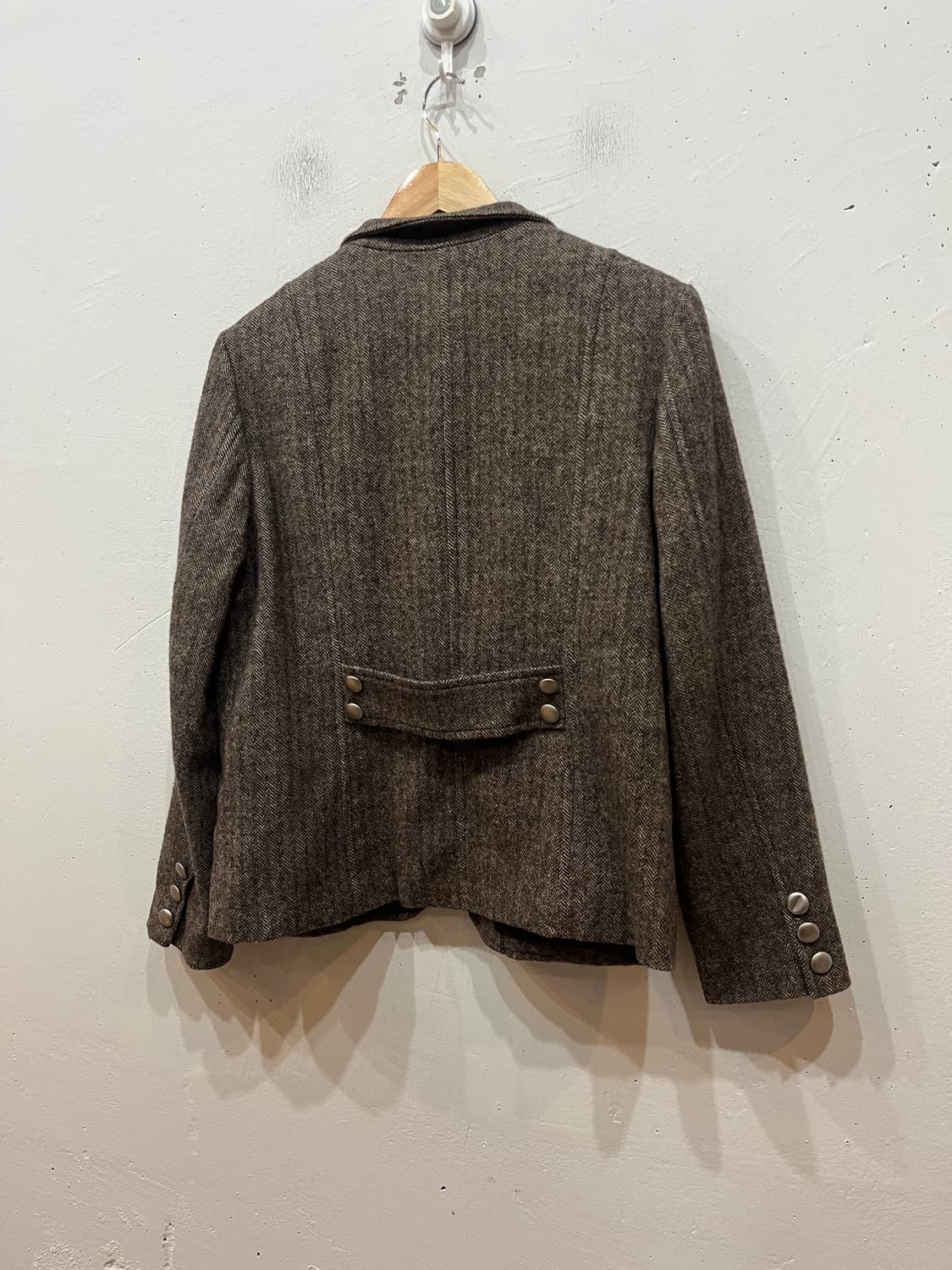 SIMPLE LIFE 헤링본 울 자켓 우먼즈 상품이미지4