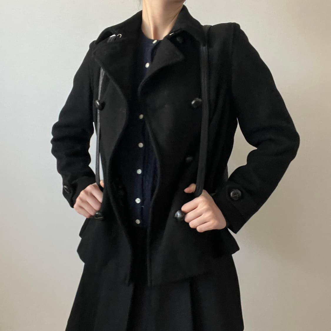 GLOVERALL wool peacoat 영국제 상품이미지2