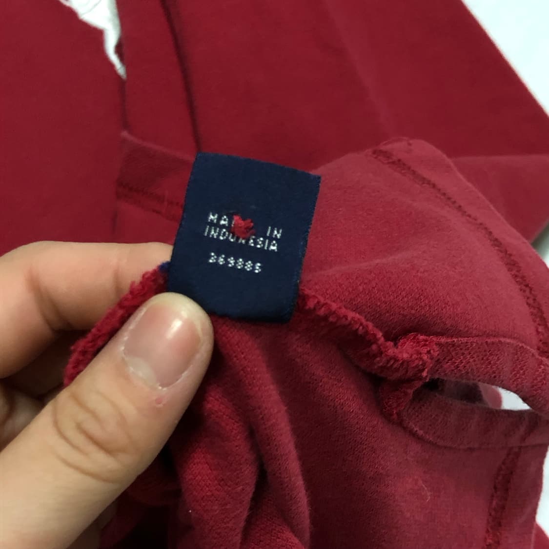 폴로 랄프로렌 빅포니 버건디 카라티 상품이미지5