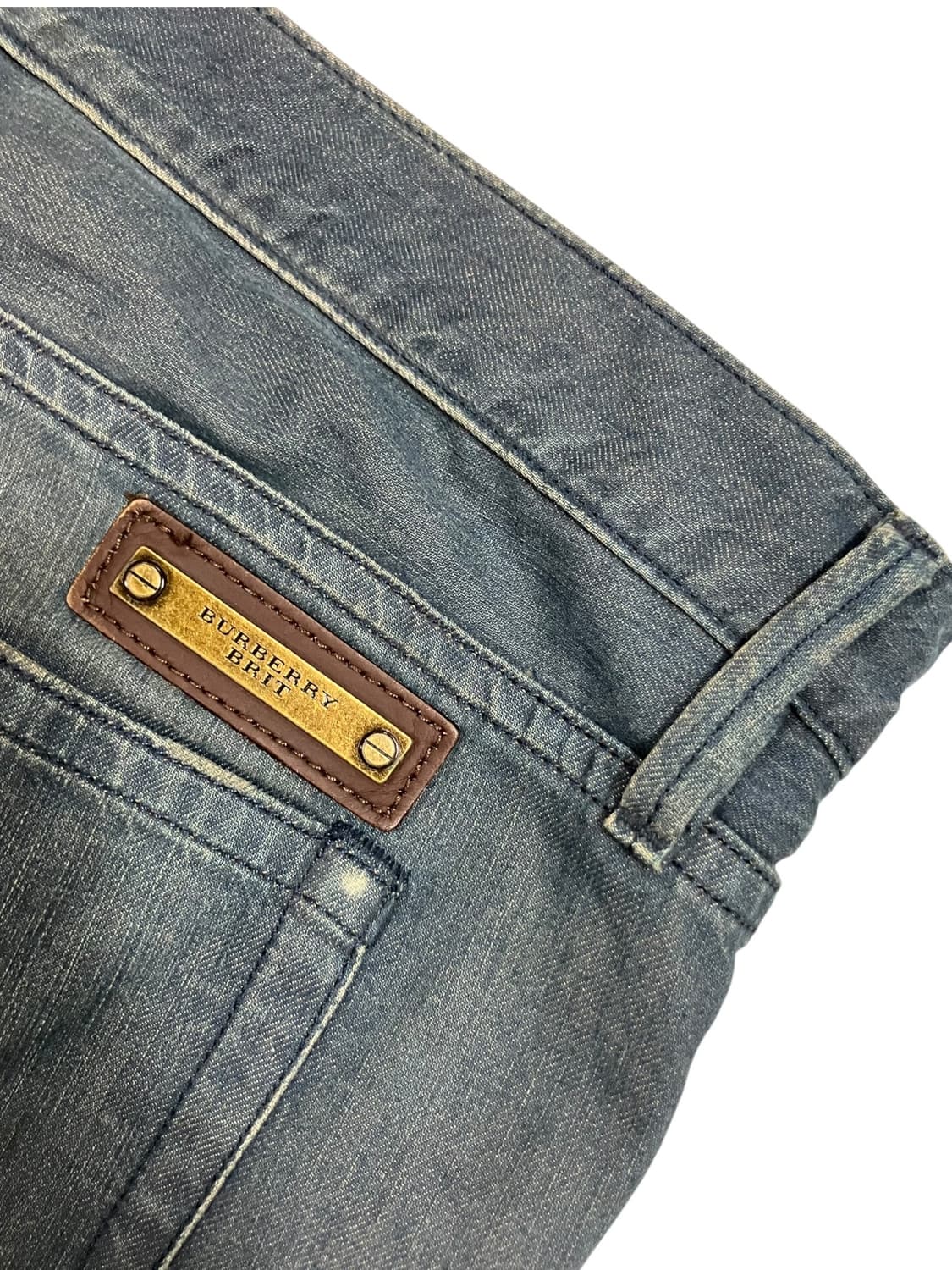 버버리 브릿 데님 청바지 36W 34L 상품이미지7