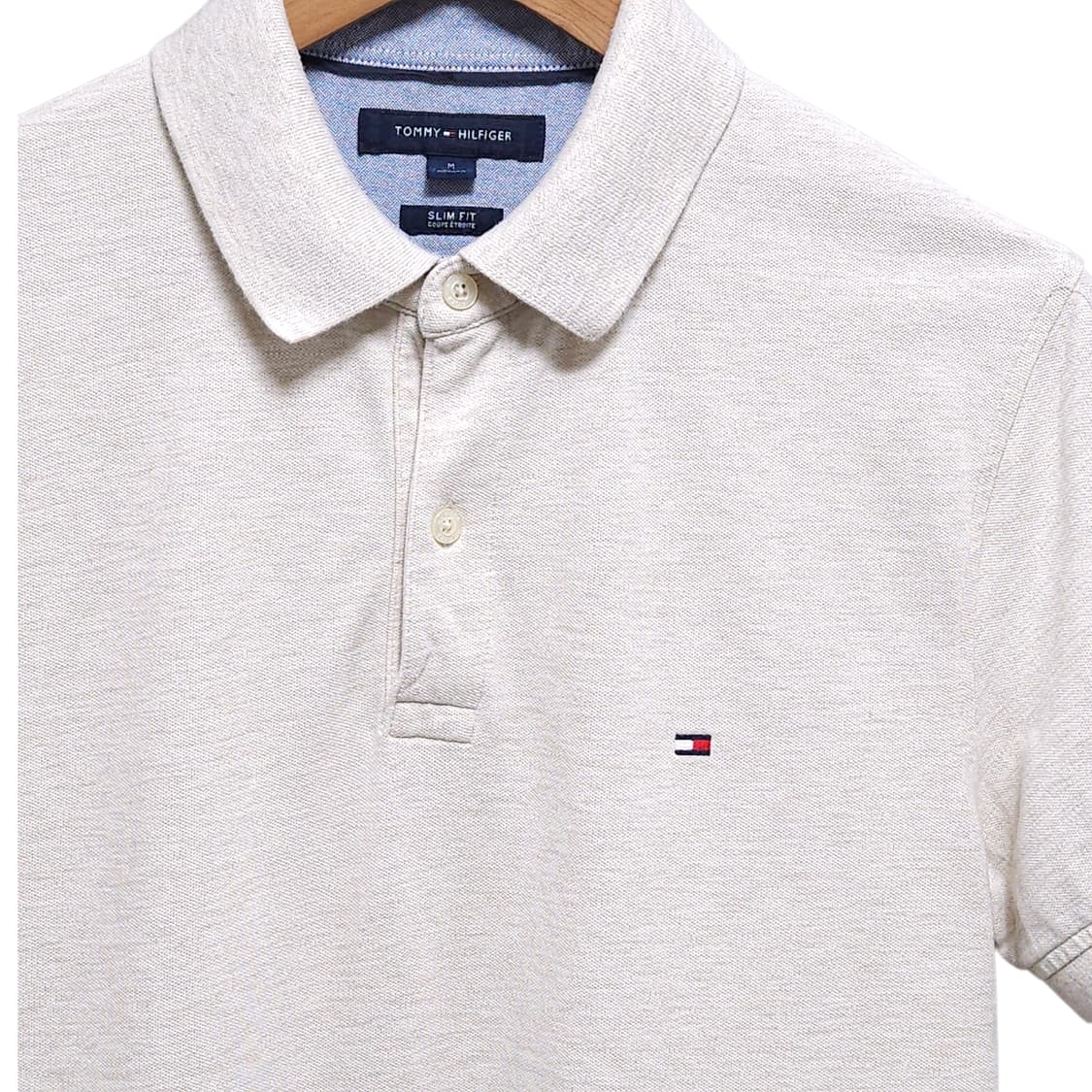 95)Tommy 타미힐피거 PK반팔 카라티 아이보리 상품이미지2