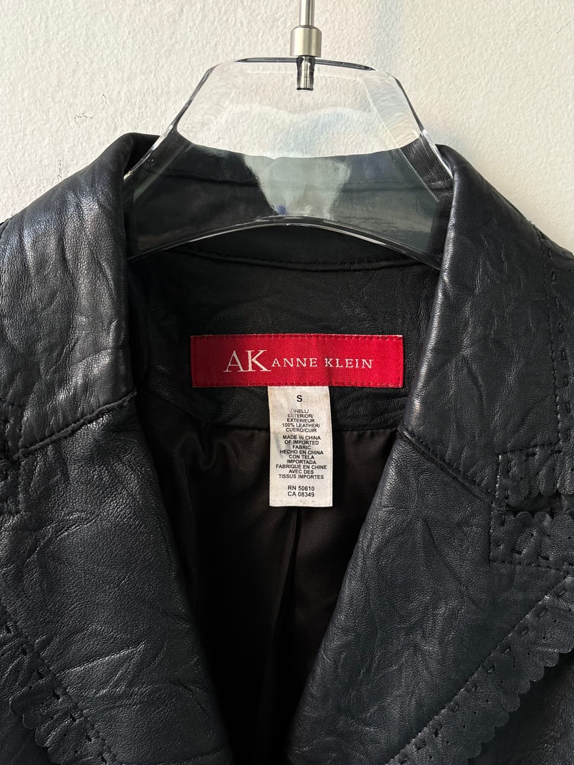 앤클라인 레더 블레이저  상품이미지3