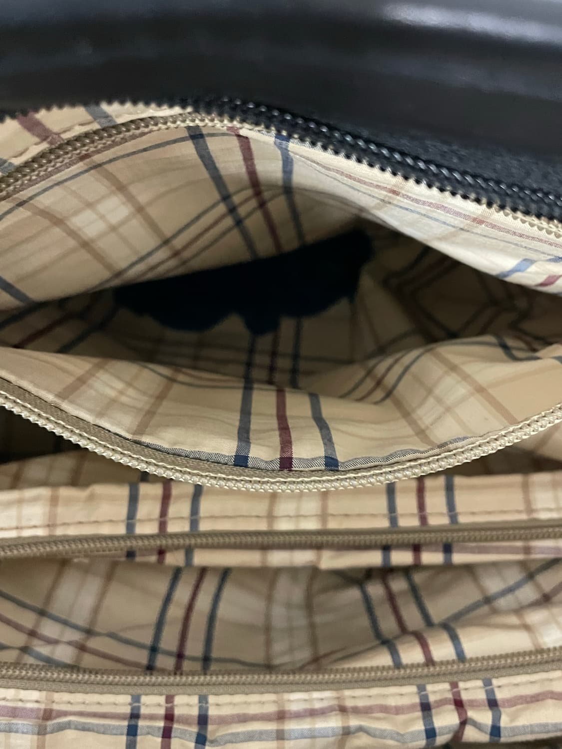 [OS] 엘엘빈 퀼티드 토트백 네이비 상품이미지5