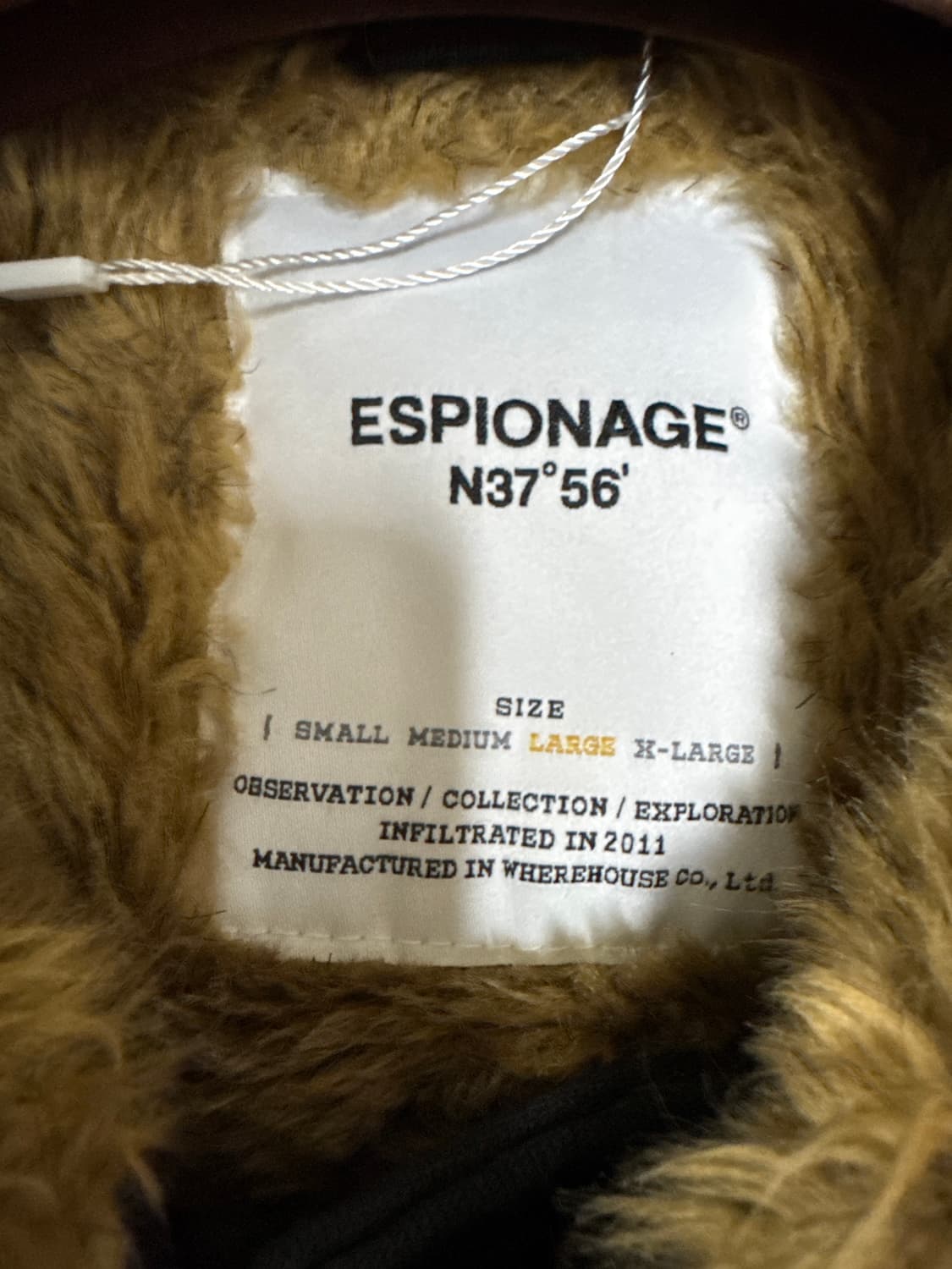 에스피오나지 퍼 덱자켓 상품이미지2