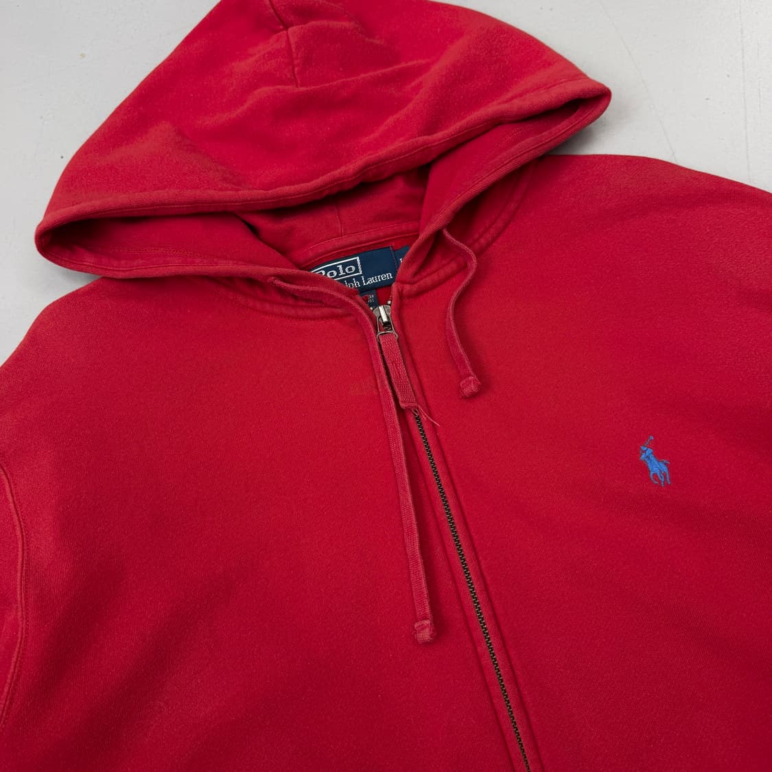 폴로 포니 후드집업 레드 상품이미지3