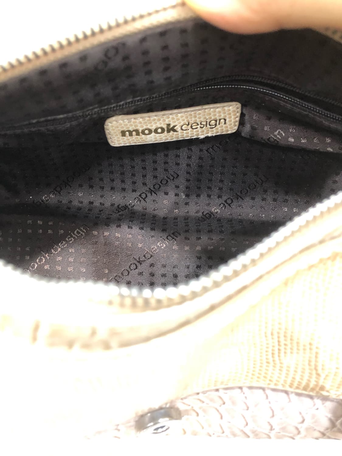 MOOK champagne pink log shoulder bag 상품이미지7