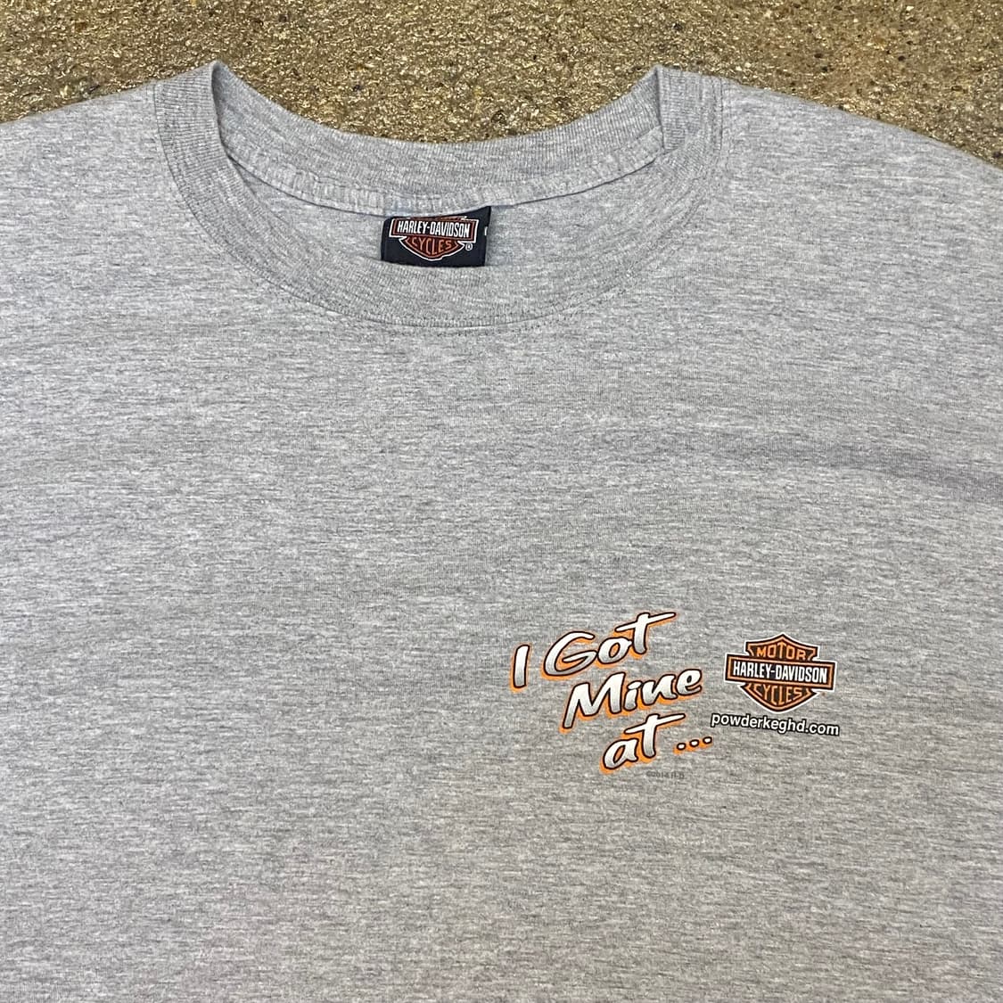 미국 빈티지 할리데이비슨 메이슨 반팔티 빅사이즈 상품이미지3