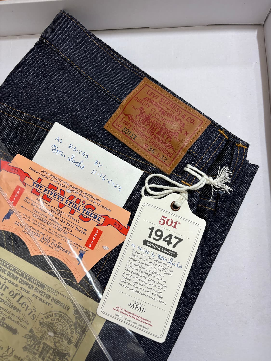 톰삭스 X 리바이스 47501 상품이미지5