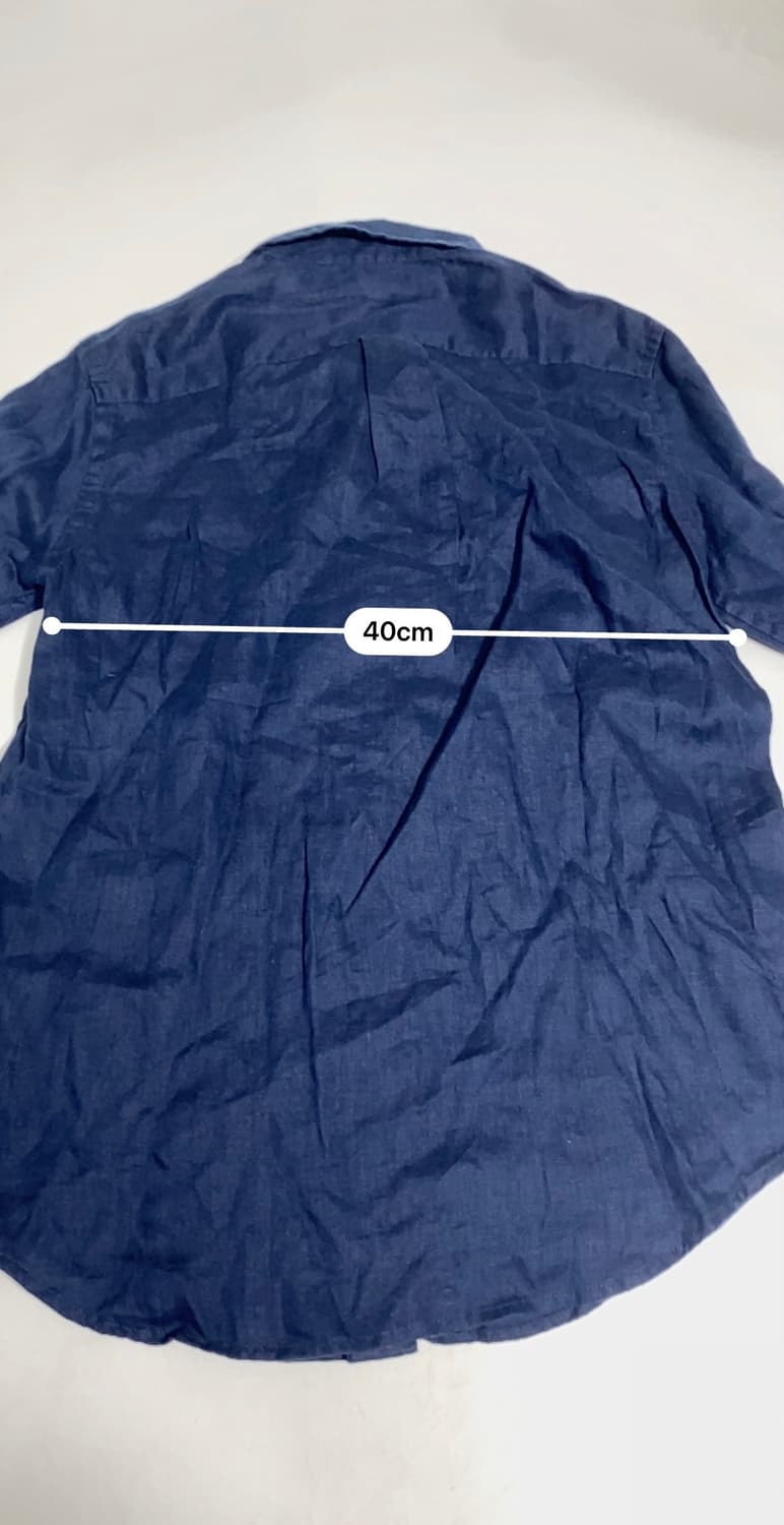 새상품 폴로 랄프로렌 린넨셔츠 (14-16) 실측 우먼xs 상품이미지9