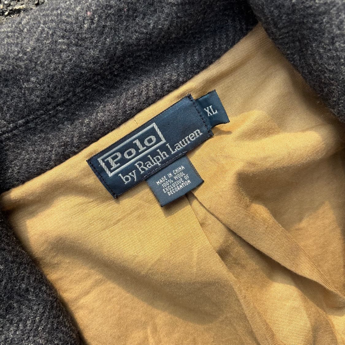 올드 폴로 랄프로렌 해링본 울 자켓 상품이미지3