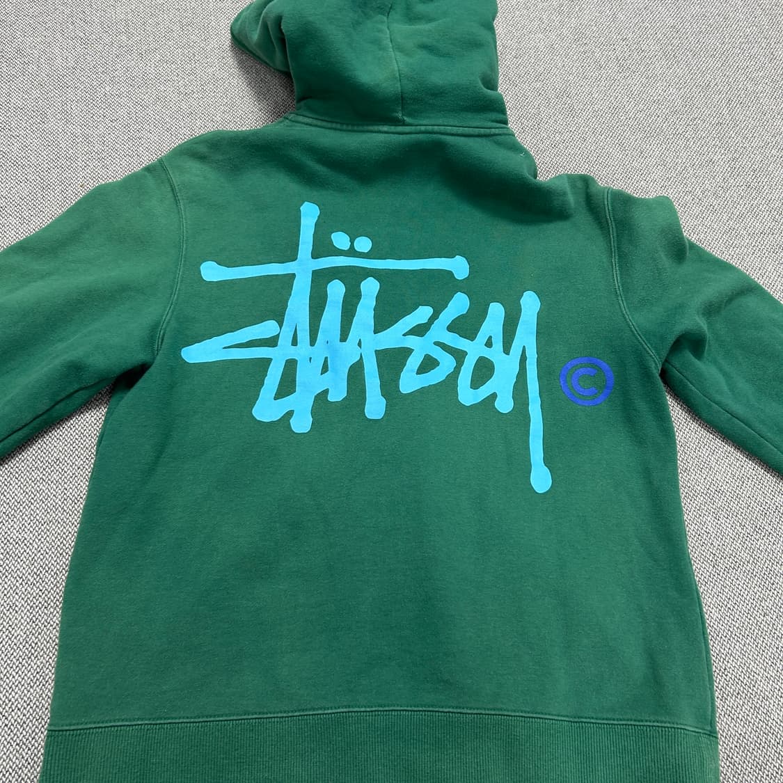 스투시 올드 빈티지 스탁로고 후드집업(S) 상품이미지10