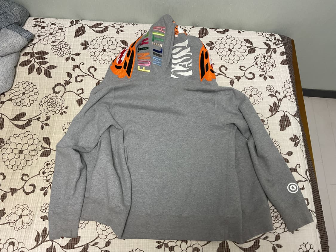 베이프 타이거 후드집업 그레이 M 상품이미지7