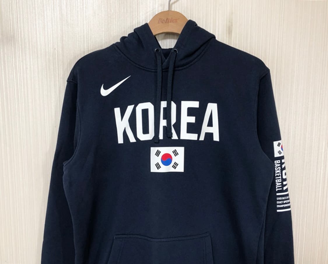 나이키국대 국대KOREA 대한민국농구국대 후드티셔츠 M(100) 상품이미지2