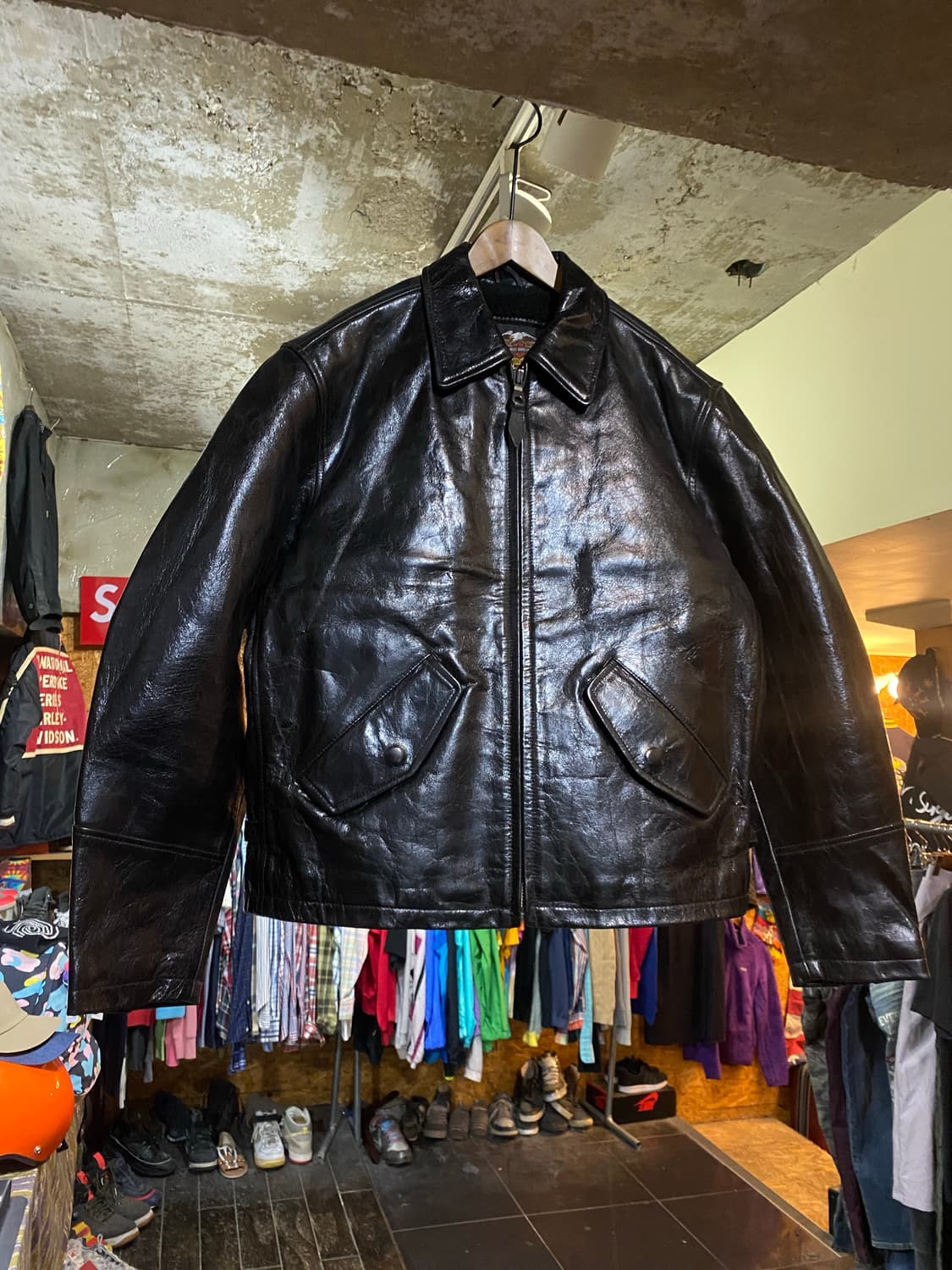 Harley-Davidson 할리 싱글 자켓 L(105 상품이미지3