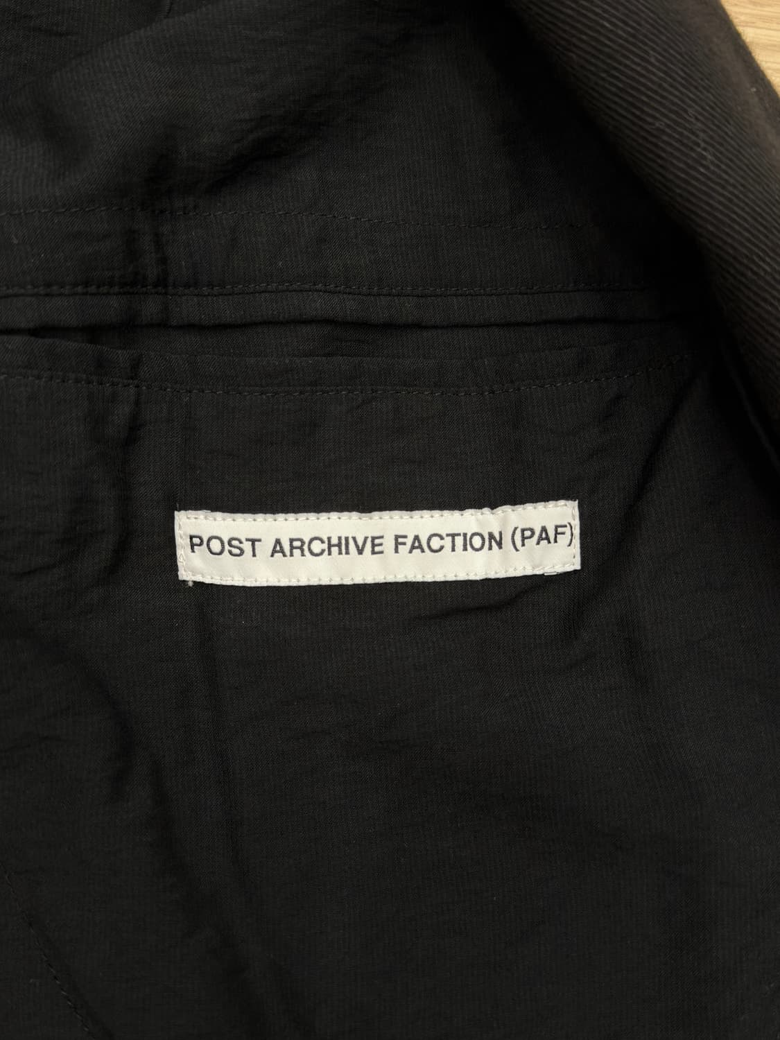 포스트아카이브팩션PAF New Classic Jacket 블랙 S 상품이미지8