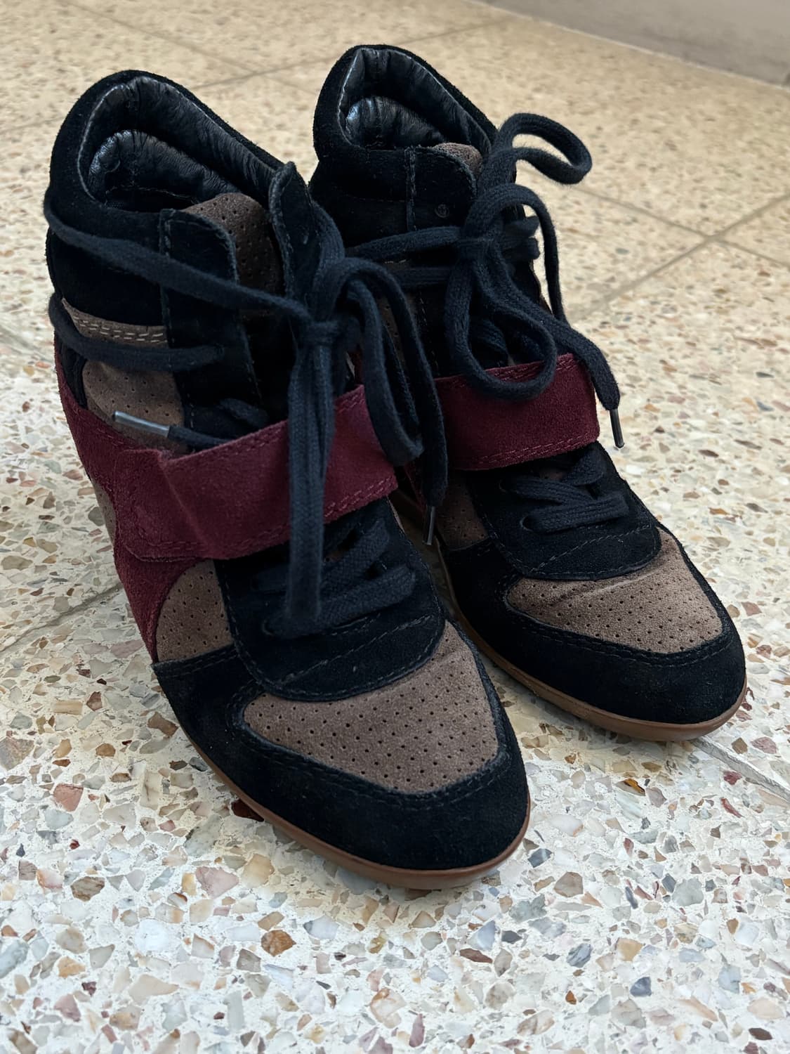 [36] Ash 아쉬 보위 웨지 스니커즈힐 상품이미지7