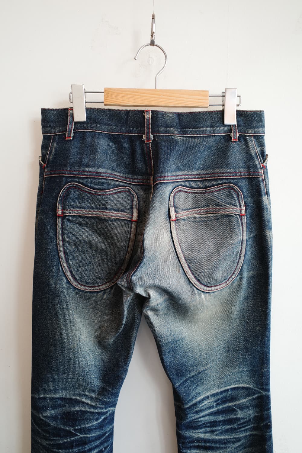 Japan brand 워싱 부츠컷 데님 (30인치) 상품이미지7