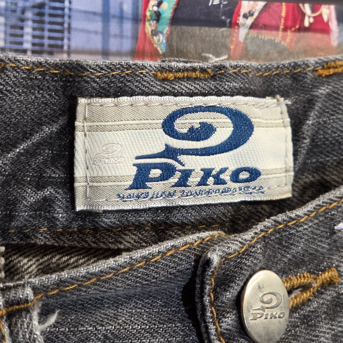 피코 빈티지 카고 그레이 데님 팬츠 상품이미지9