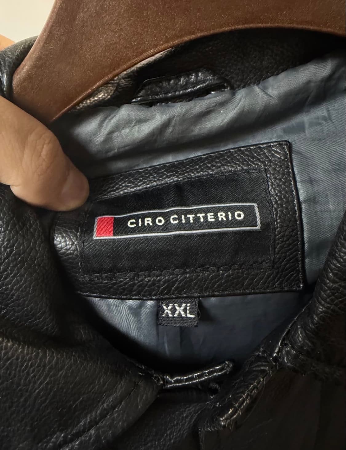 ciro citterio uk 레더 가죽자켓 상품이미지5