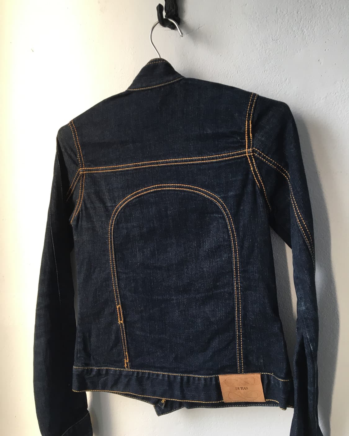 Stitch point high neck denim jacket 상품이미지4