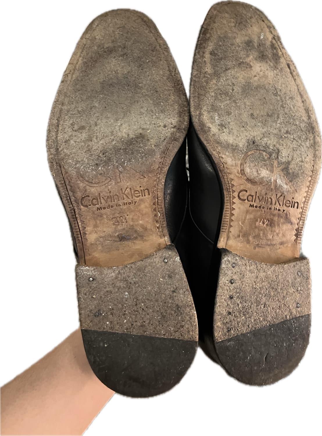 (42) 빈티지 캘빈 클라인 엘롱게이티드 토 더비슈즈 상품이미지6