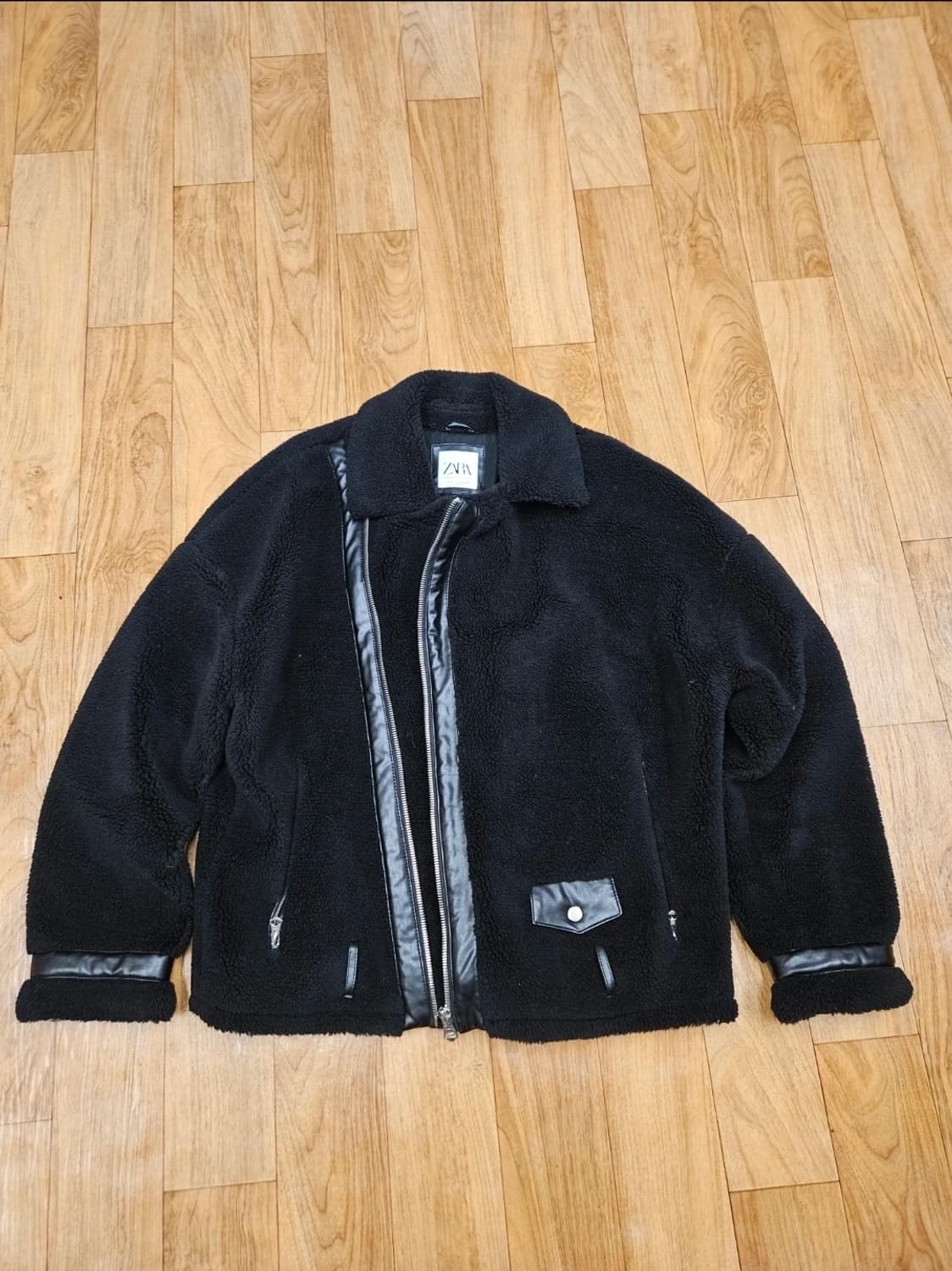 ZARA 무스탕 자켓 XL 상품이미지1