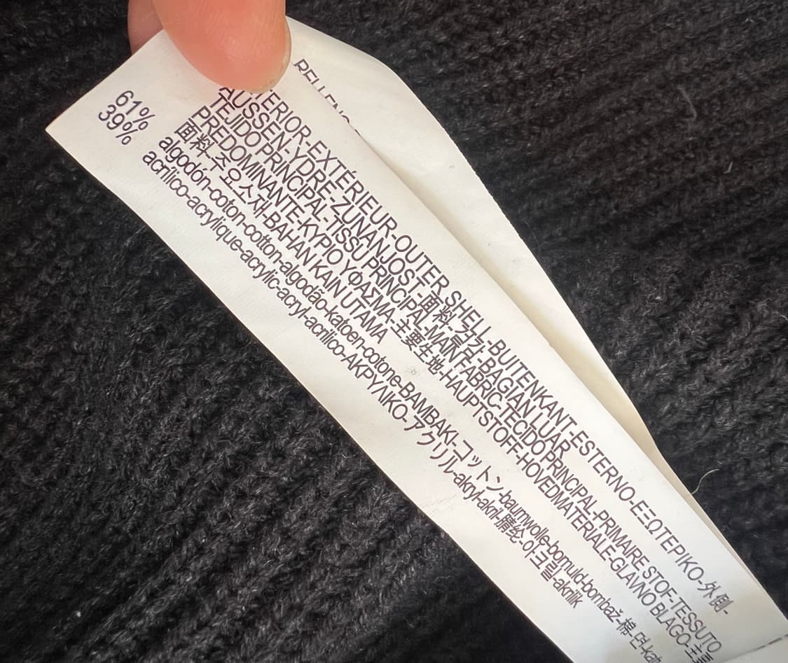 자라 남성 블랙 후드니트점퍼 상품이미지7