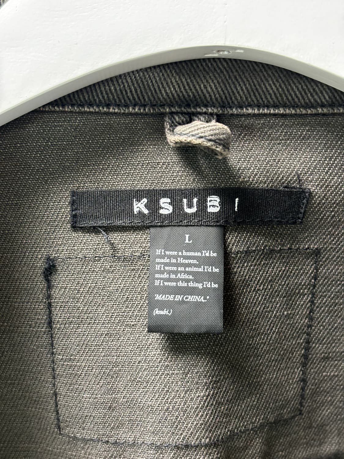 Ksubi 레더 슬리브 데님 자켓 상품이미지9