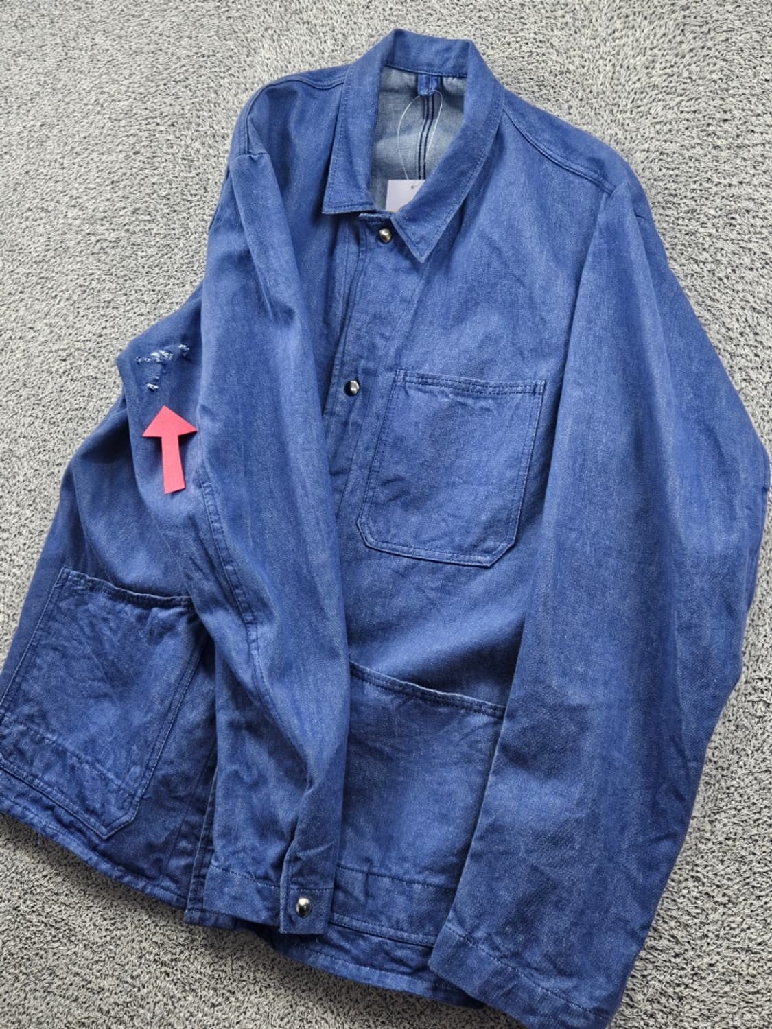 빈티지 프렌치 워크 자켓 ( M추정 ) / 11963 상품이미지7