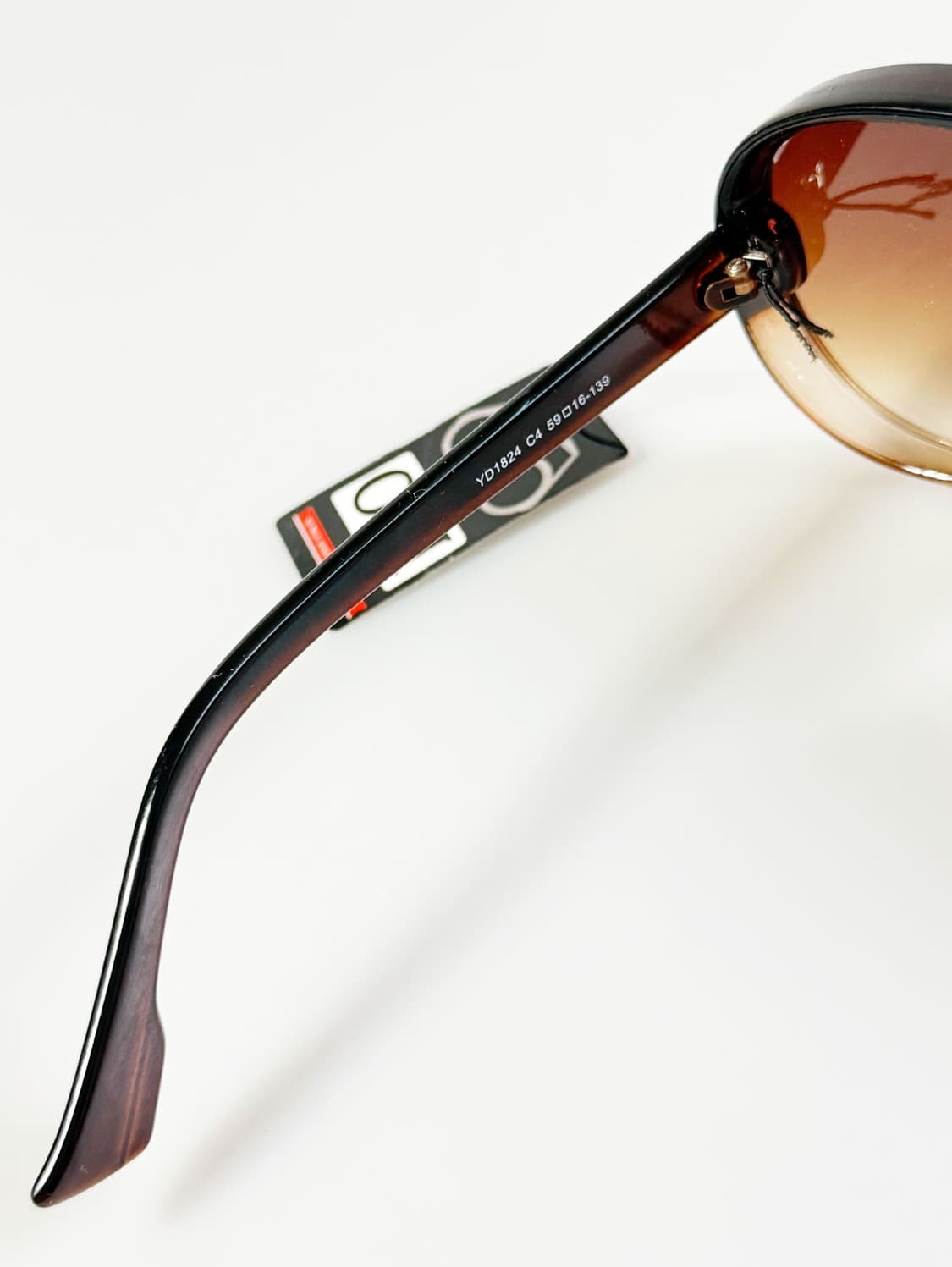 90s O.M 볼드 에비에이터 그라데이션 틴트 빈티지 선글라스 상품이미지7