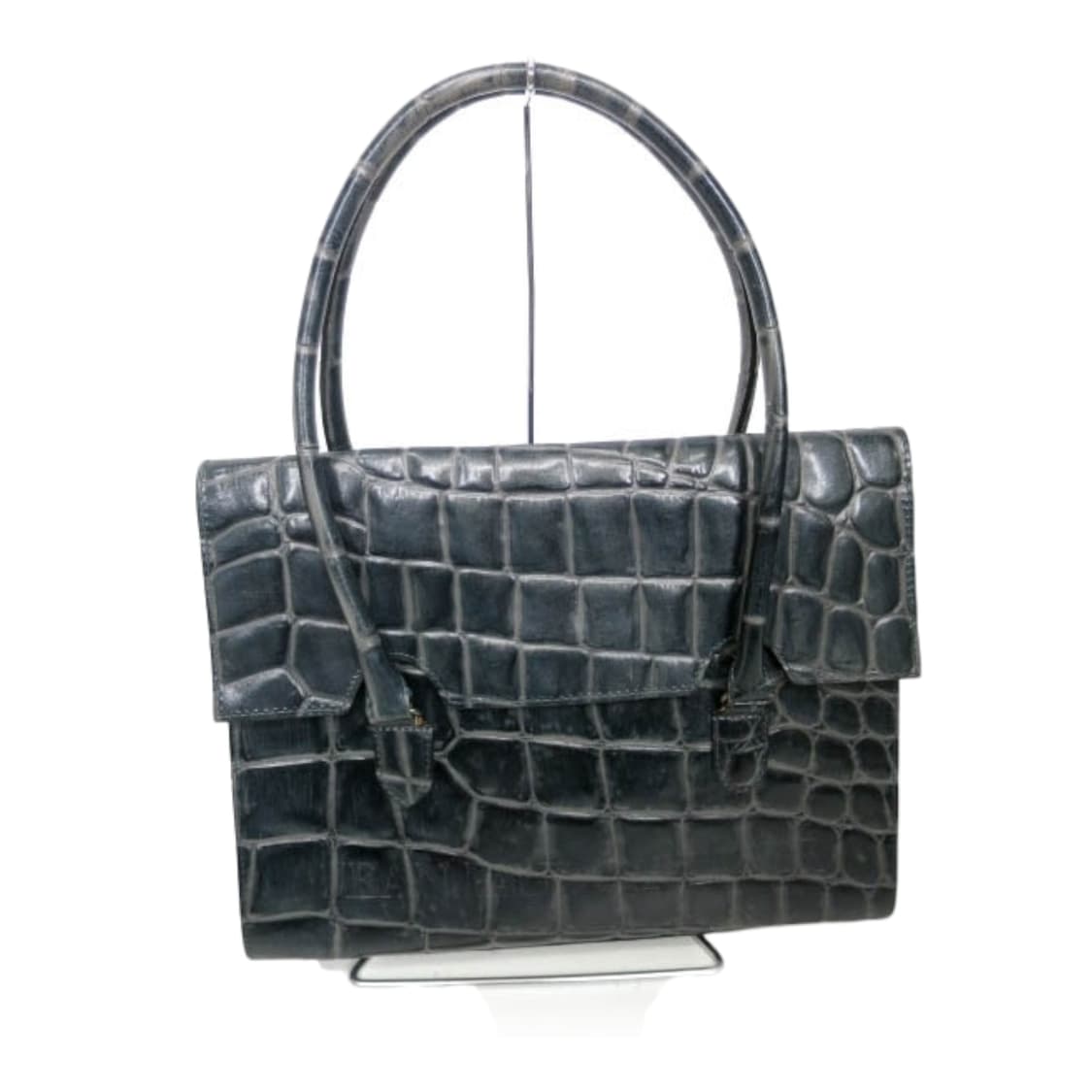 장폴고티에 악어 몰드 가죽 핸드백 y2k 상품이미지1