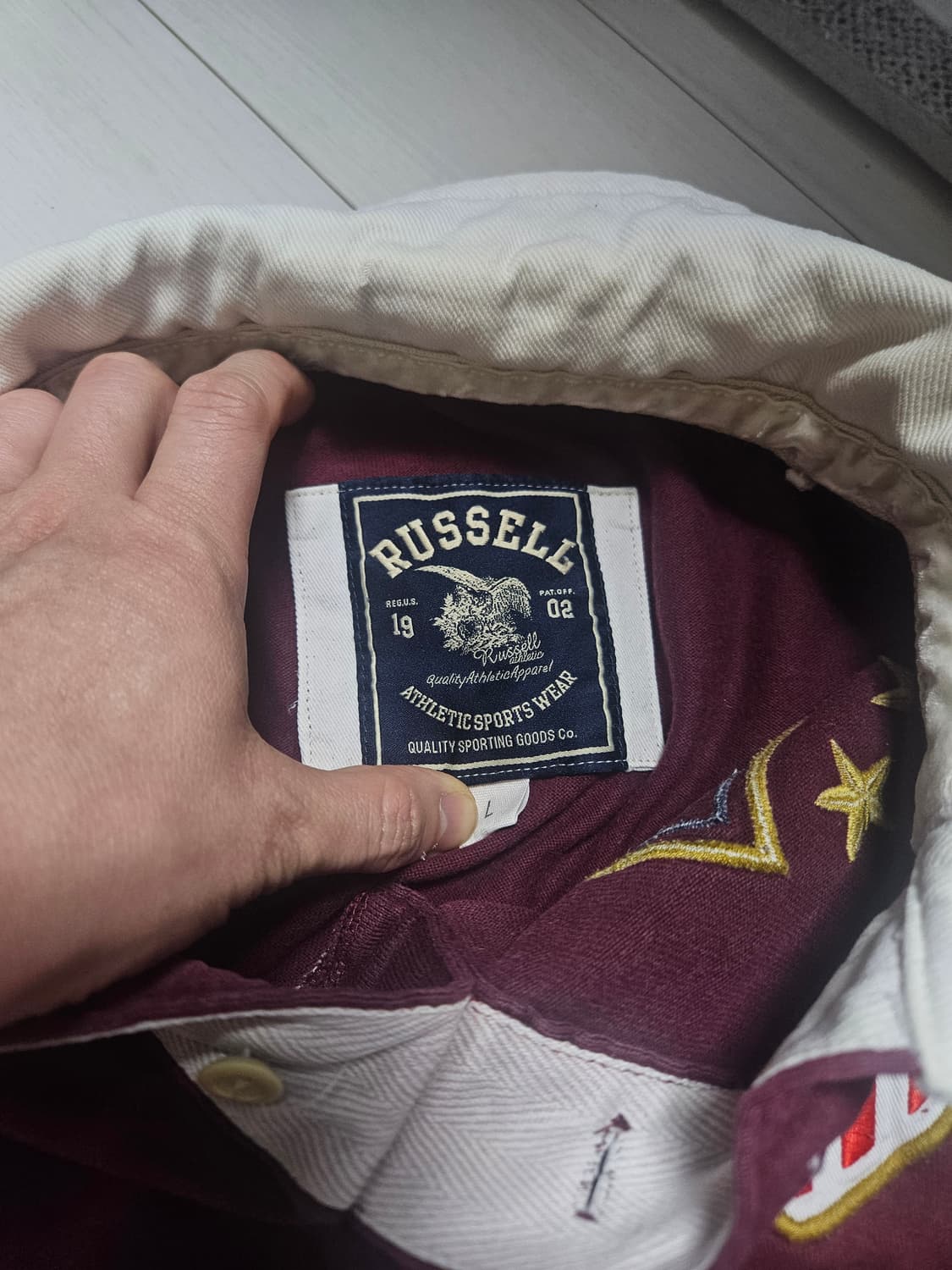 (L) 러셀 럭비티 카라티 상품이미지4